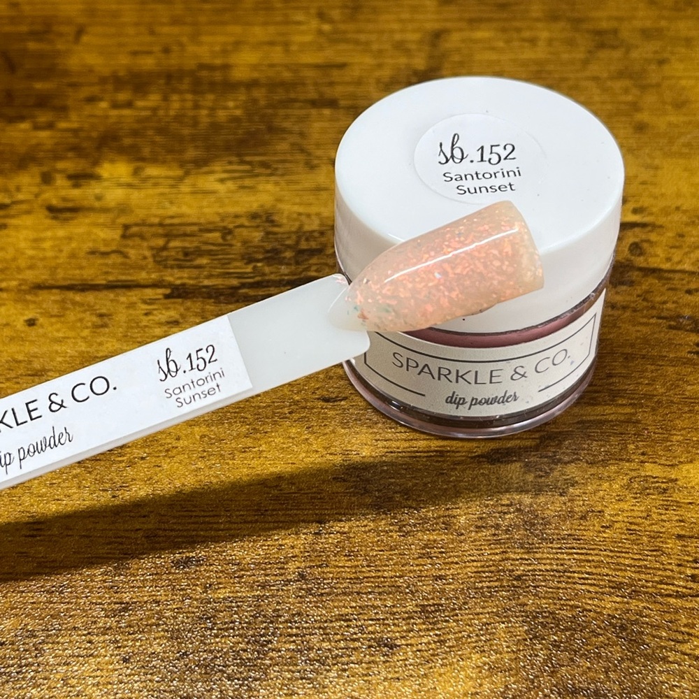 Sparkle & Co. Santorini Sunset Dip Powder